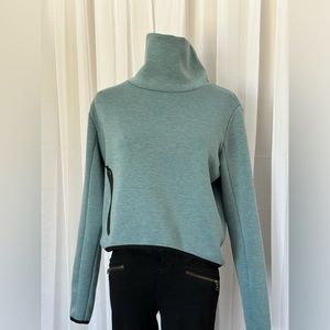 MONDETTA SPORT BLUE PULLOVER WITH SIDE ZIPPER